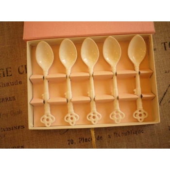 日本陶瓷湯匙(咖啡匙)組禮盒