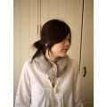 日本純白綿質裙衣(黑、白色)
