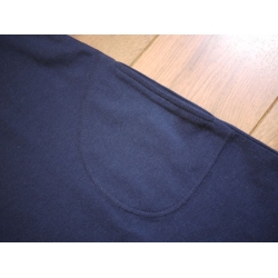 日本深藍蕾絲厚長T衣裙