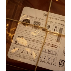 日本鐵盒文具印章組
