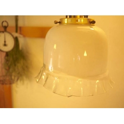 法國古董燈(蓬蓬裙燈罩)