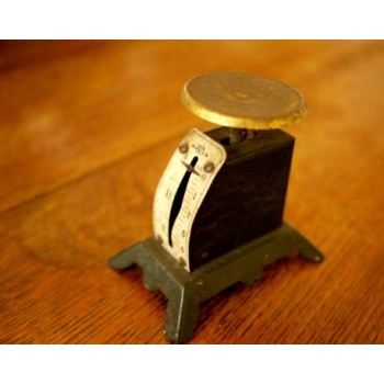 英國SALTER1880年代古董郵件秤