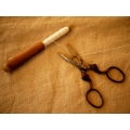 英國1910~50年古董可調刺繡剪刀