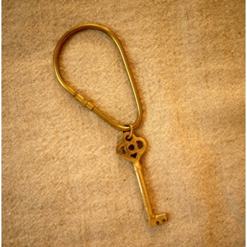 日本金屬黃銅鑰匙圈