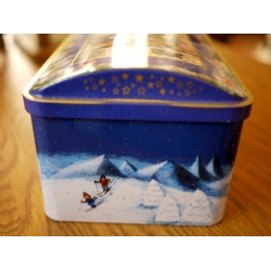 德國老聖誕音樂盒(雪景)