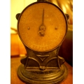 英國SALTER1890年代古董銅面鑄鐵秤